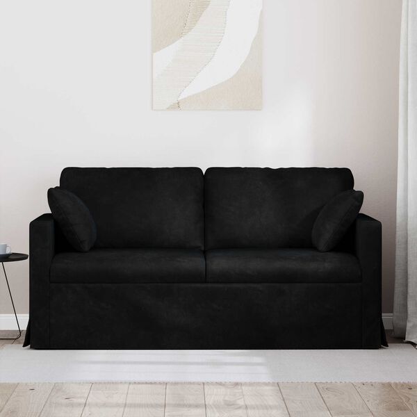 vidaXL Sofa Czarny