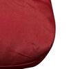 vidaXL Wyściełana poduszka na oparcie, 120x40x10 cm, ciemnoczerwone