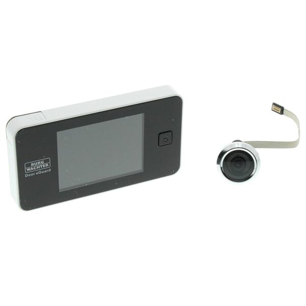 BURG-W&Auml;CHTER Wizjer na drzwi, z kamerą, czarny