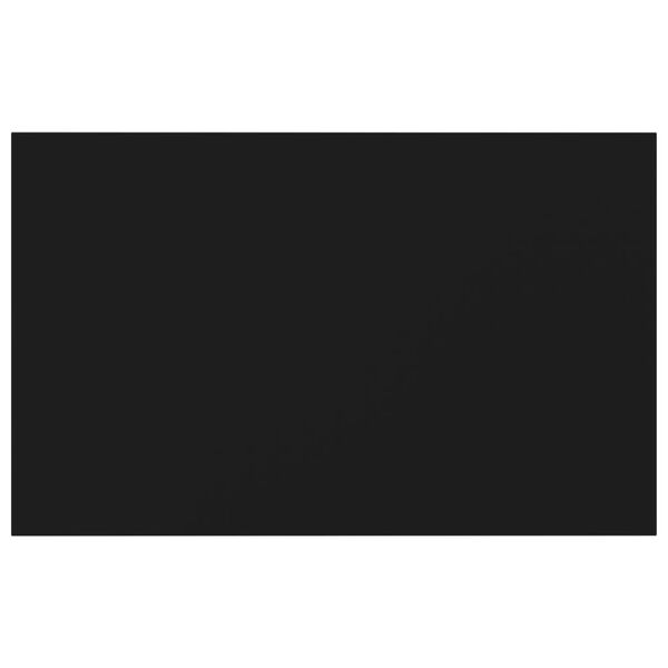 vidaXL P&oacute;łki na książki, 4 szt., czarne, 80x50x1,5 cm, płyta wi&oacute;rowa