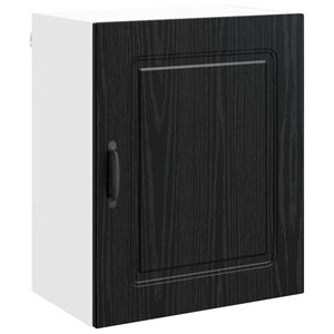 vidaXL Front do zmywarki Kalmar Czarny Dąb 50 x 31 x 60 cm