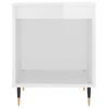 vidaXL Szafki nocne, 2 szt., białe, wysoki połysk, 40x35x50 cm