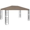 vidaXL Altana, 4x3 m, taupe