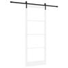 vidaXL Drzwi przesuwne ORKDAL Biały 93 x 232 cm