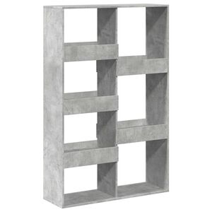 vidaXL Regał/przegroda do pokoju, szarość betonu, 100x33x155,5 cm