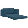 vidaXL Sofa Bed 60cm Niebieski Aksamit