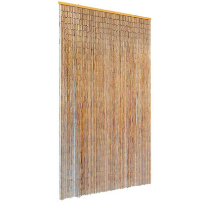 vidaXL Zasłona na drzwi, bambusowa, 120 x 220 cm