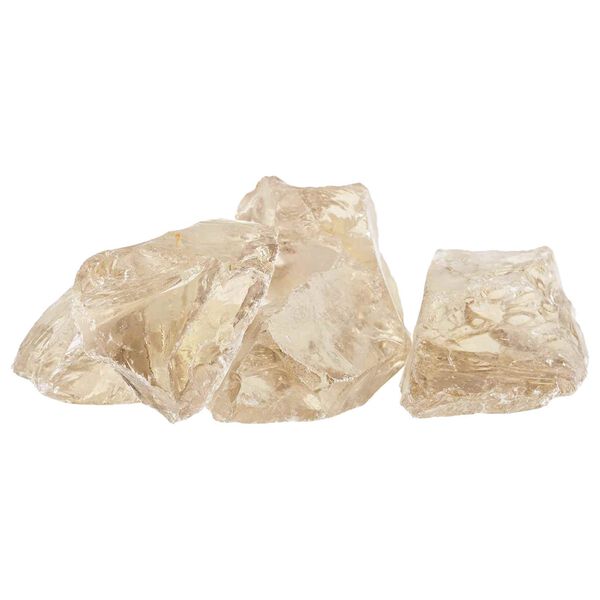 vidaXL Kamienie Ogrodowe złoty 12 cm Szkło