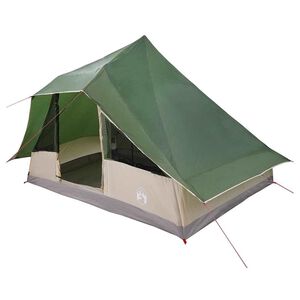 vidaXL Namiot Tipi 10-osobowy zielony tafta