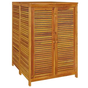 vidaXL Skrzynia ogrodowa, 70x87x104 cm, lite drewno akacjowe