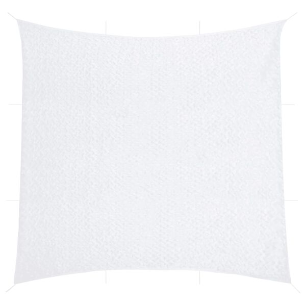 vidaXL Siatka maskująca z torbą do przechowywania, 614x581 cm, biała