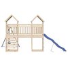 vidaXL Plac zabaw do ogrodu, lite drewno sosnowe