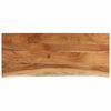 vidaXL Blat do stołu, 90x40x2,5 cm, drewno akacjowe, naturalna krawędź