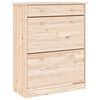 vidaXL Szafka na buty ALTA, 77x35x96 cm, drewno sosnowe