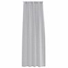 vidaXL Firany Voile 2 pcs Ciemnoszary 260 x 140 cm Poliester