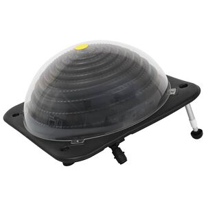 vidaXL Solarny podgrzewacz basenowy, 75x75x36 cm, HDPE, aluminium