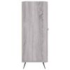 vidaXL Szafka, szary dąb sonoma, 69,5x34x90cm, materiał drewnopochodny
