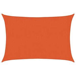 vidaXL Żagiel przeciwsłoneczny, 160 g/m&sup2;, pomarańczowy, 2x2,5 m, HDPE