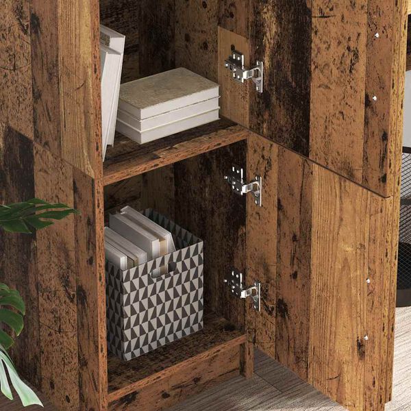 vidaXL Highboard Stare drewno 31.5 x 32 x 122.5 cm