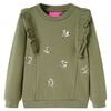Bluza dziecięca, khaki, 92