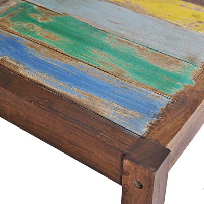 vidaXL Krzesła stołowe, 6 szt., lite drewno odzyskane z łodzi