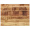 vidaXL Blat do stolika, 70x50x2,5 cm, prostokątny, surowe drewno mango