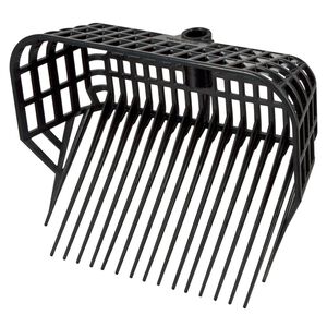 Kerbl Widły do nawozu Maxi czarne 326056