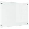 vidaXL Przód kuchenny przezroczysty 70 x 50 cm szkło hartowane