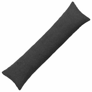 vidaXL Poszewka na poduszkę HEERLEN ciemnoszary 40 x 145 cm Boucl&eacute;