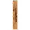 vidaXL Regał, stare drewno, 60x24x143 cm, materiał drewnopochodny