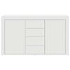 vidaXL Bufet z szufladą Biały 120 x 36 x 69 cm Materiał drewnopochodny