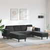 vidaXL Sofa do salonu 3 pcs Czarny