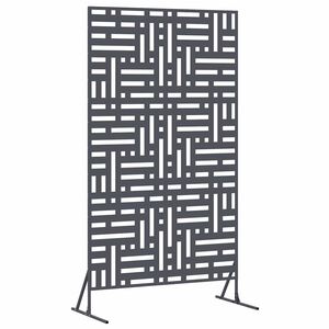 vidaXL Ekran prywatności 100 x 50 x 180 cm Stal antracytowy