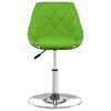 vidaXL Krzesło stołowe, zielono-białe, obite sztuczną sk&oacute;rą