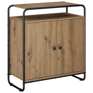 vidaXL Bufet Dąb artisan 68 x 35 x 75 cm Drewno inżynieryjne