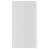 vidaXL Szafka wisząca z szybą, "Lyon", biała, 60x31x60 cm