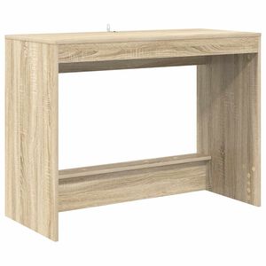 vidaXL Biurko ł&oacute;żkowe dąb Sonoma Drewno inżynieryjne 100 x 45 x 75 cm