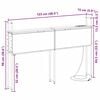 vidaXL Szafka z Ładowaniem dąb sonoma 120 cm Materiał drewnopochodny