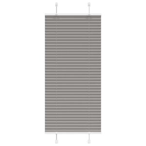 vidaXL Roleta plisowana antracytowa 60x150 cm Szerokość tkaniny 59,4cm