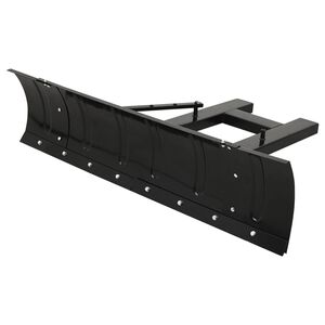 vidaXL Pług śnieżny do w&oacute;zka widłowego, 150x38 cm, czarny