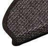 vidaXL Maty na schody samoprzylepne Sisal-Look 30 szt. 65x21x4 cm