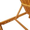vidaXL Leżak Olej Naturalny 200 x 55 x 94 cm Lite drewno akacjowe
