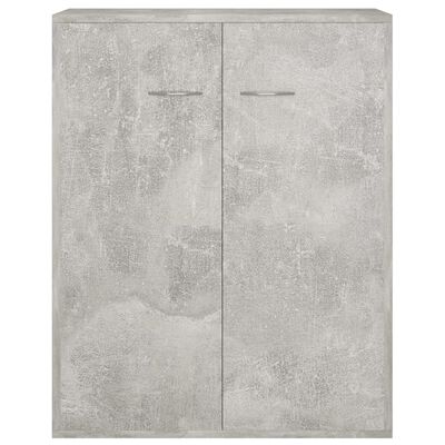 vidaXL Szafka, szarość betonu, 60 x 30 x 75 cm, płyta wiórowa