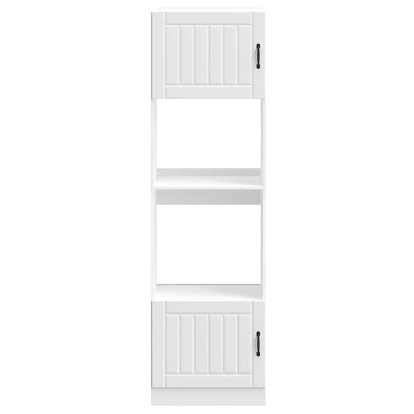 vidaXL Szafki do piekarnika, 2 szt., Lucca, białe