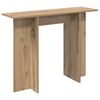 vidaXL Konsola Dąb artisan 100 x 30 x 75 cm Drewno inżynieryjne