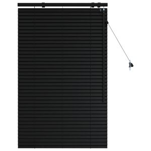 vidaXL Żaluzja wenecka Czarny 85 x 130 cm 35 mm