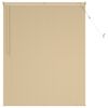 vidaXL Żaluzja wenecka Jasnobrązowy ze wzorem 150 x 110 cm PVC