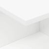 vidaXL Stolik nocny Biały 40 x 30 x 25 cm Materiał drewnopochodny