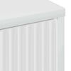 vidaXL Szafka Łazienkowa Wysoki połysk biały 39,5 x 36 x 88 cm