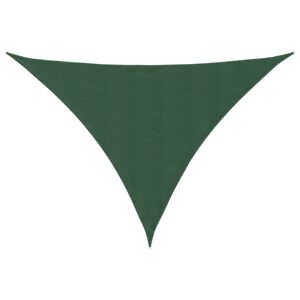 vidaXL Tr&oacute;jkątny żagiel ogrodowy, tkanina Oxford, 2,5x2,5x3,5m, zieleń